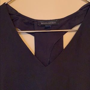 Banana Republic Tops - Black silk blouse Banana Republic Tops - Black silk blouse